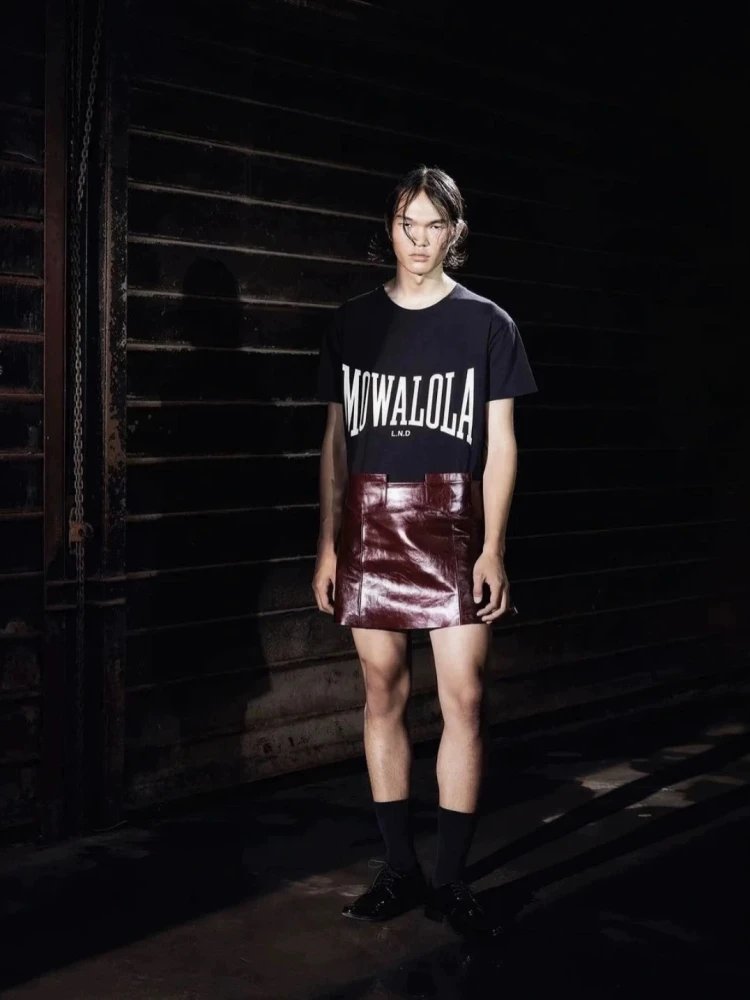 Mowalola Sweat T-Shirt Black