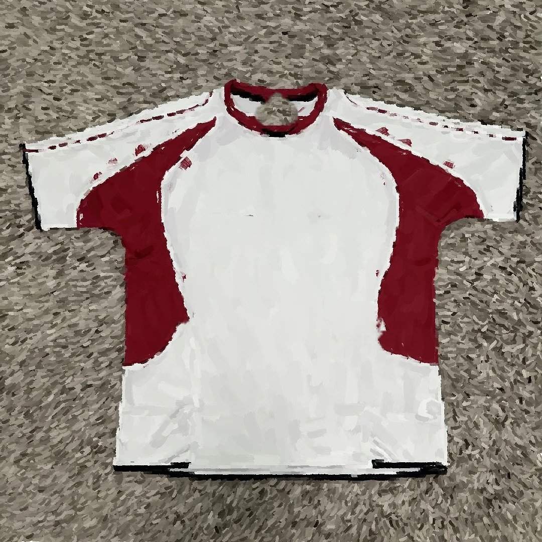 Palace Palco Jersey White/Burgundy