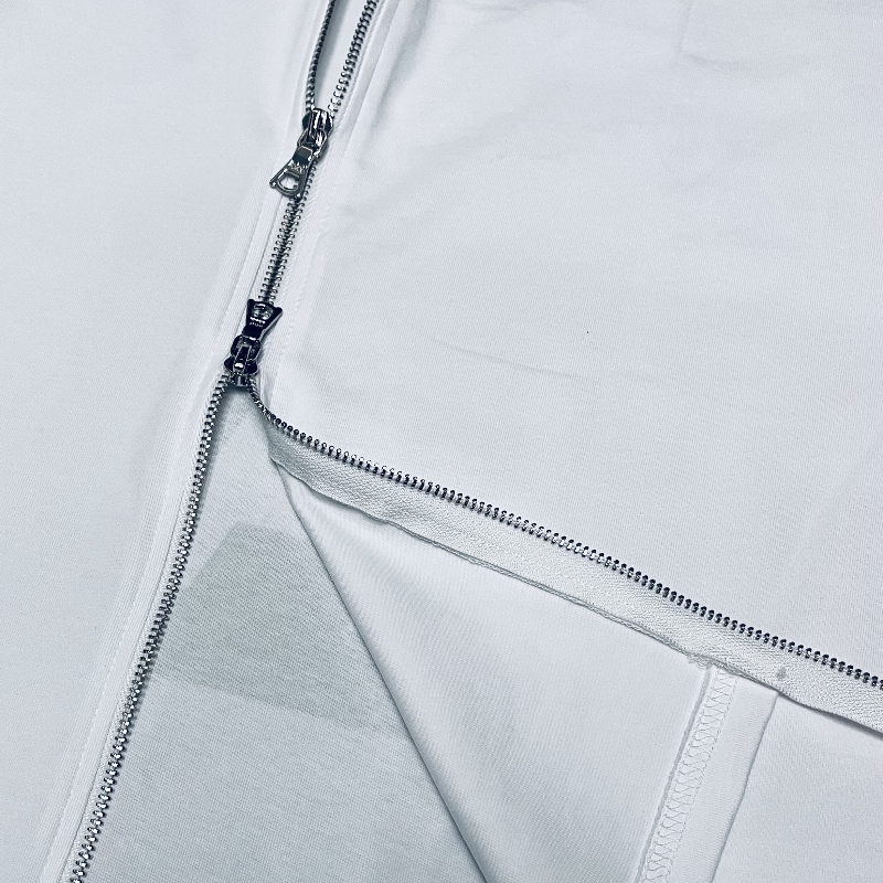 Hood By Air Box Logo Double Zip T-Shirt White