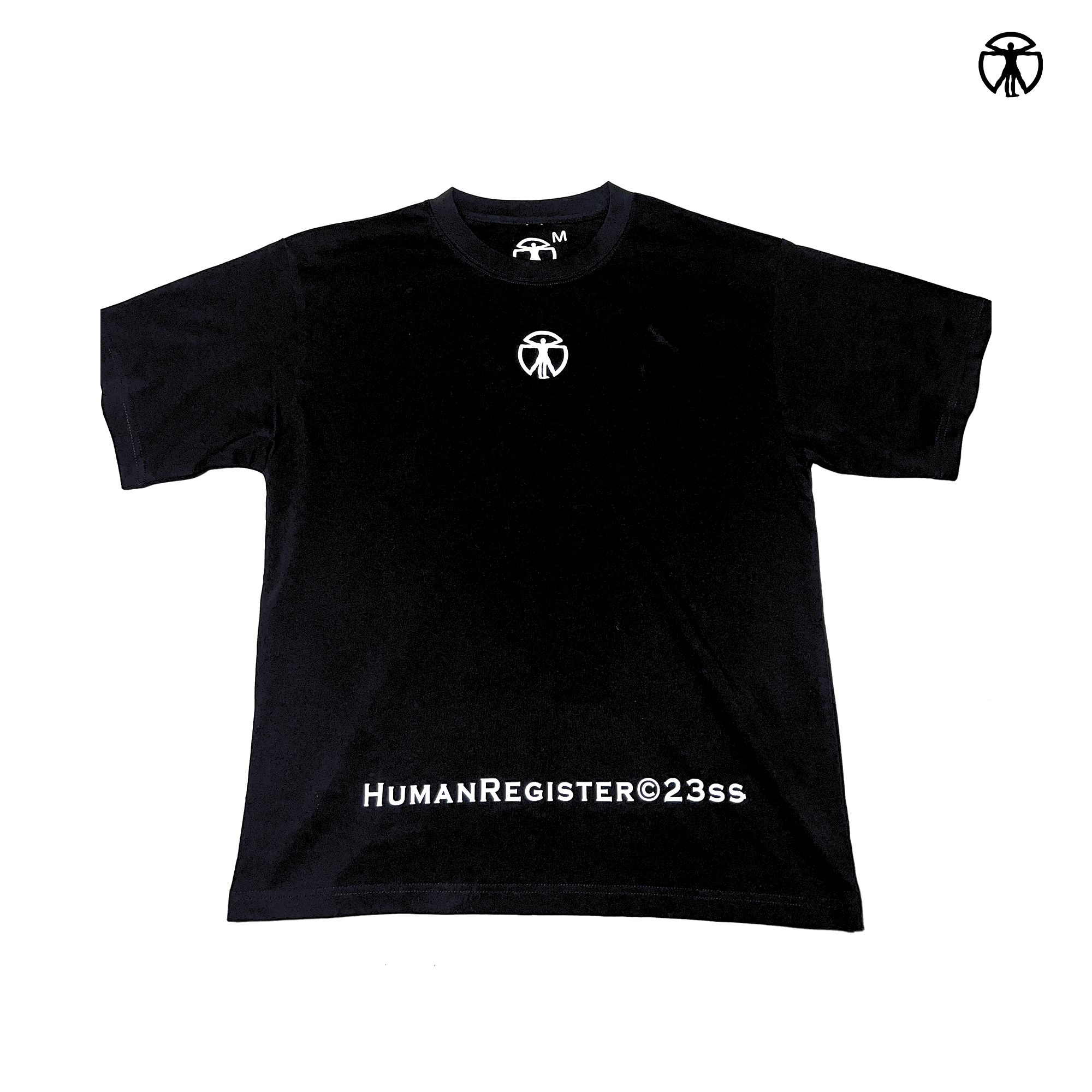 Human Register Graphic Tee Black