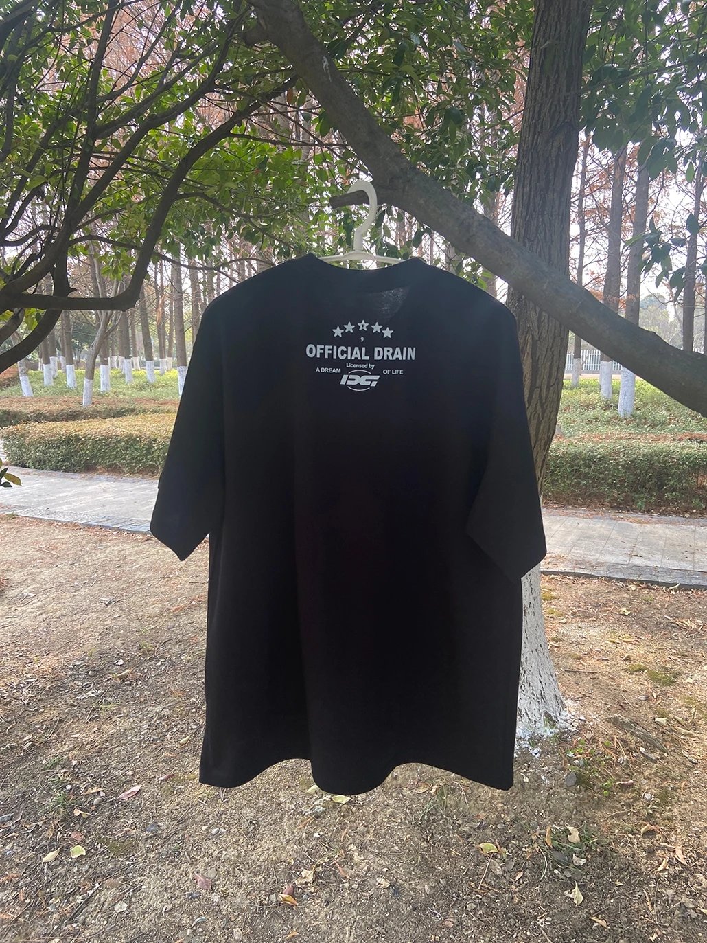 Drain Gang Bladee Trial Sentence Official Drain T-Shirt White