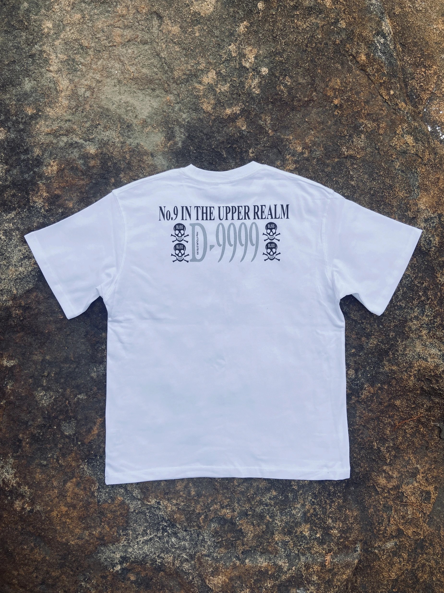 Drain Gang World Tour 2022 Upper Realm No.9 T-Shirt White