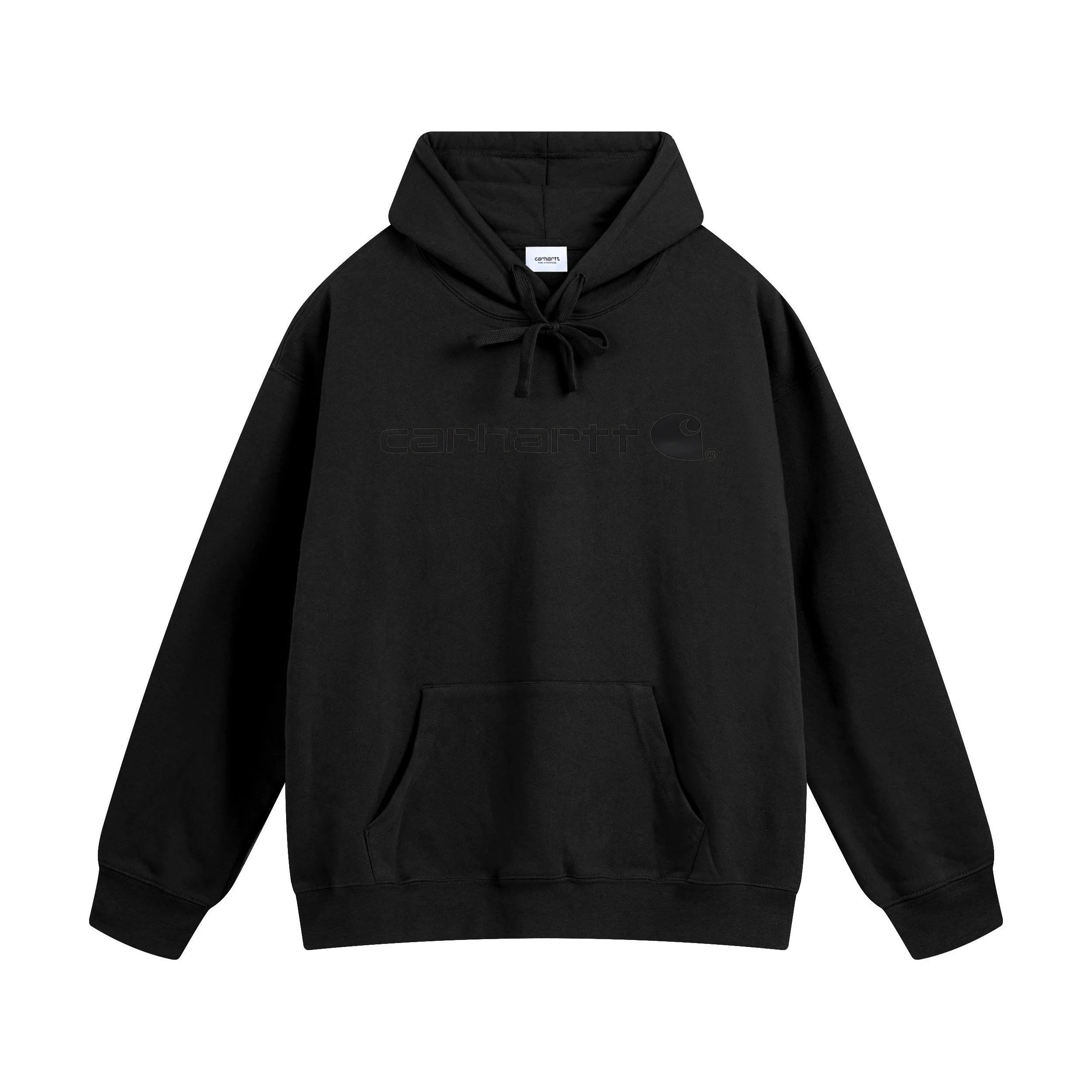 Carhartt WIP Hooded Zip Sweatshirt Black