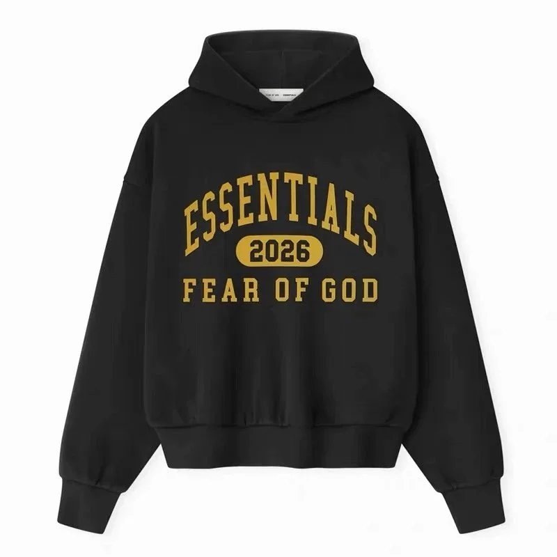 Fear of God Essentials x NBA Los Angeles Lakers Hoodie Tuscan