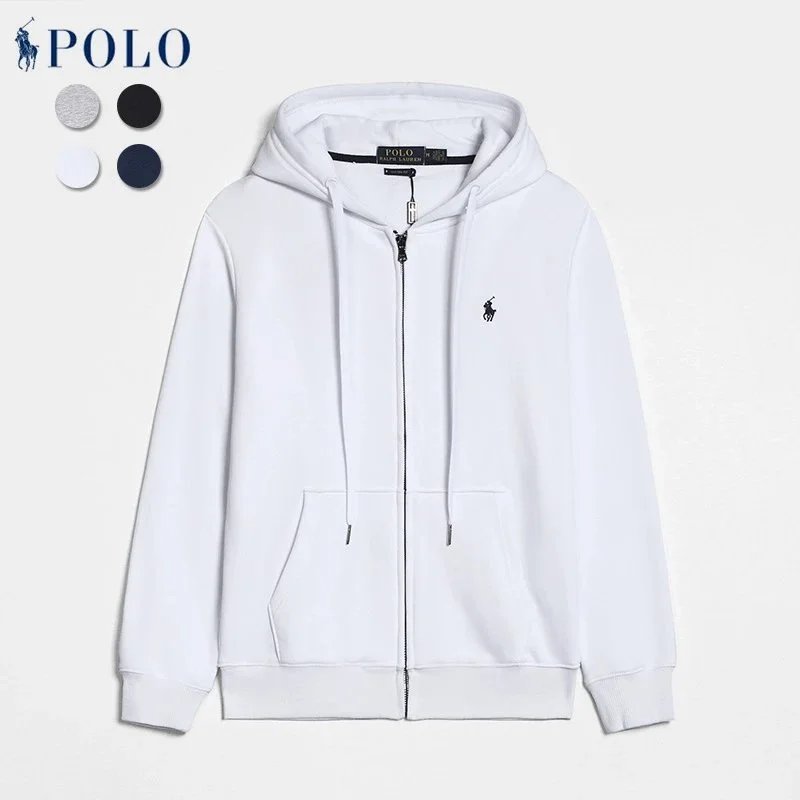 Polo Ralph Lauren Double-Knit Hoodie Black