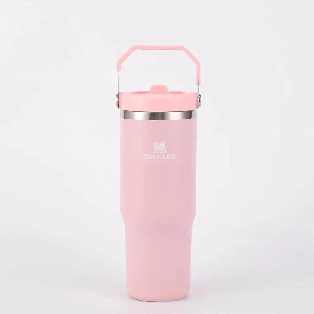 Stanley The Quencher H2.0 FlowState Tumbler 40oz Neon Green