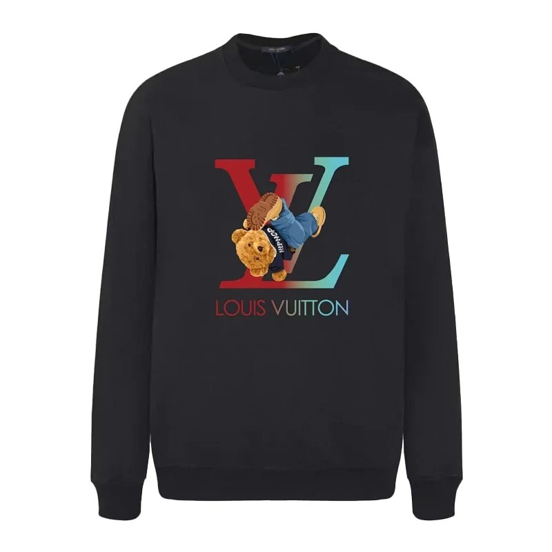 Louis Vuitton Bear x Monogram Sweatshirt Black