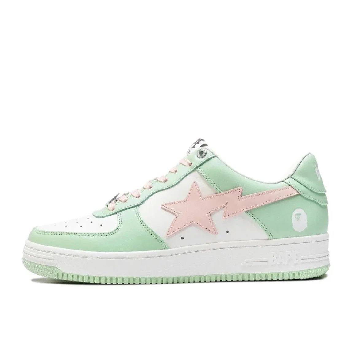 A Bathing Ape BAPE STA Low Shark Face Black