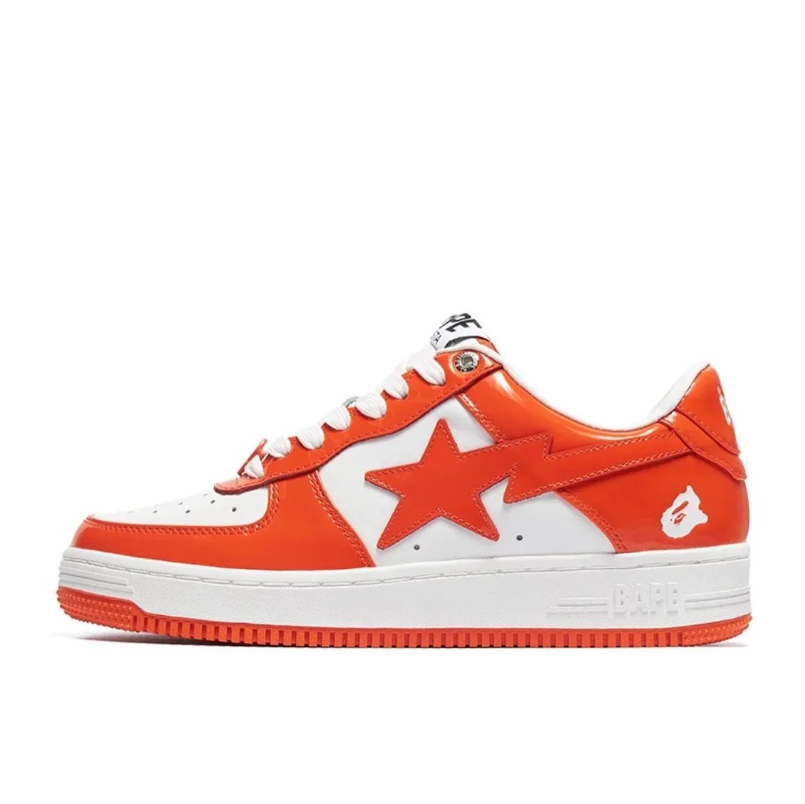 A Bathing Ape BAPE STA Low Shark Face Black