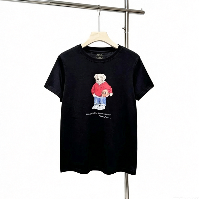 Polo Ralph Lauren Basketball Polo Bear Cotton Jersey Tee