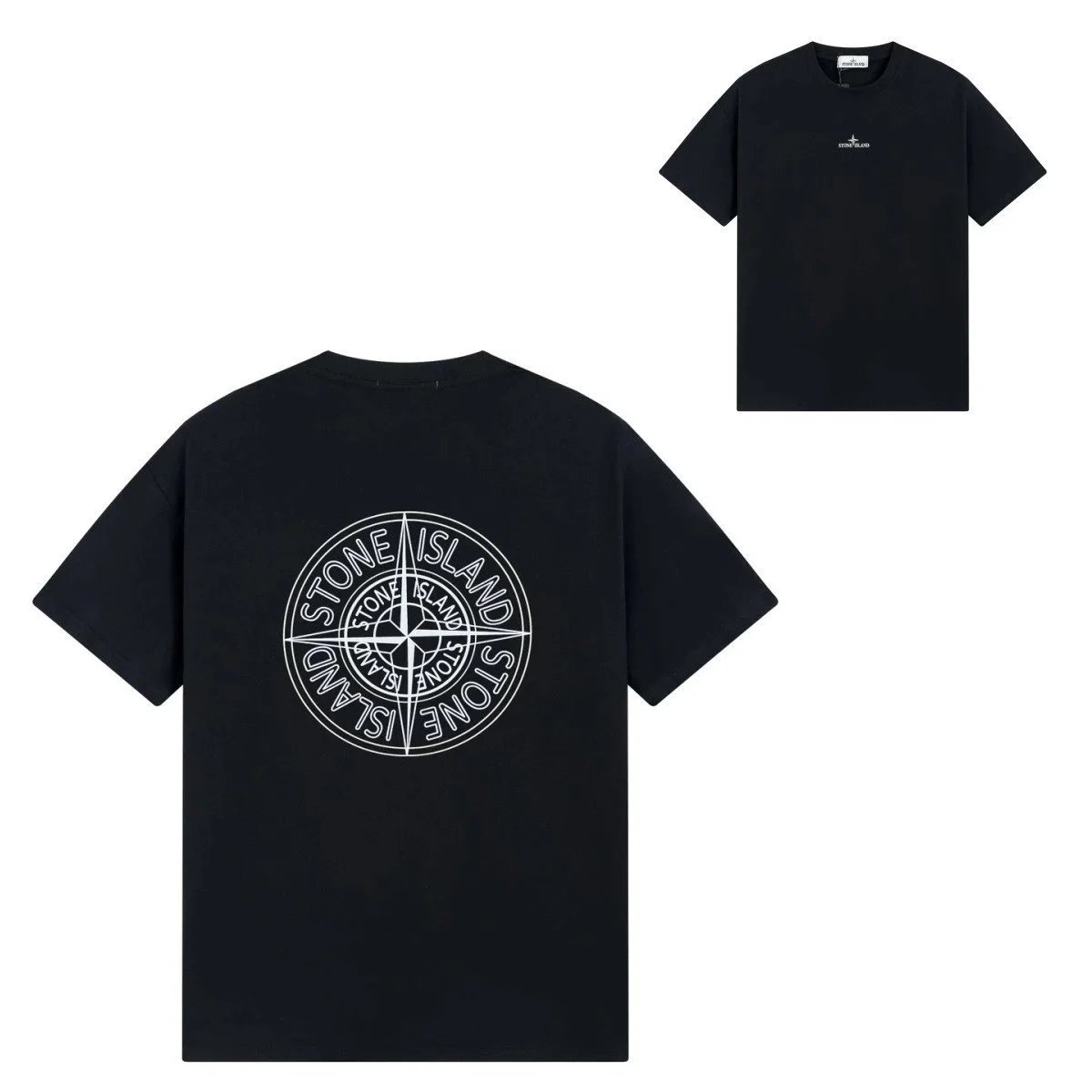 Stone Island Institutional Compass Logo T-Shirt