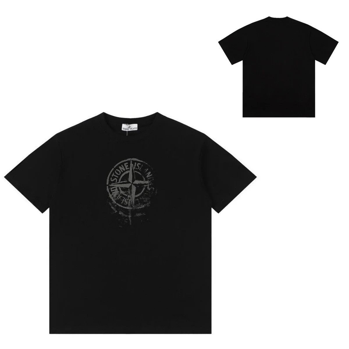 Stone Island Institutional Compass Logo T-Shirt