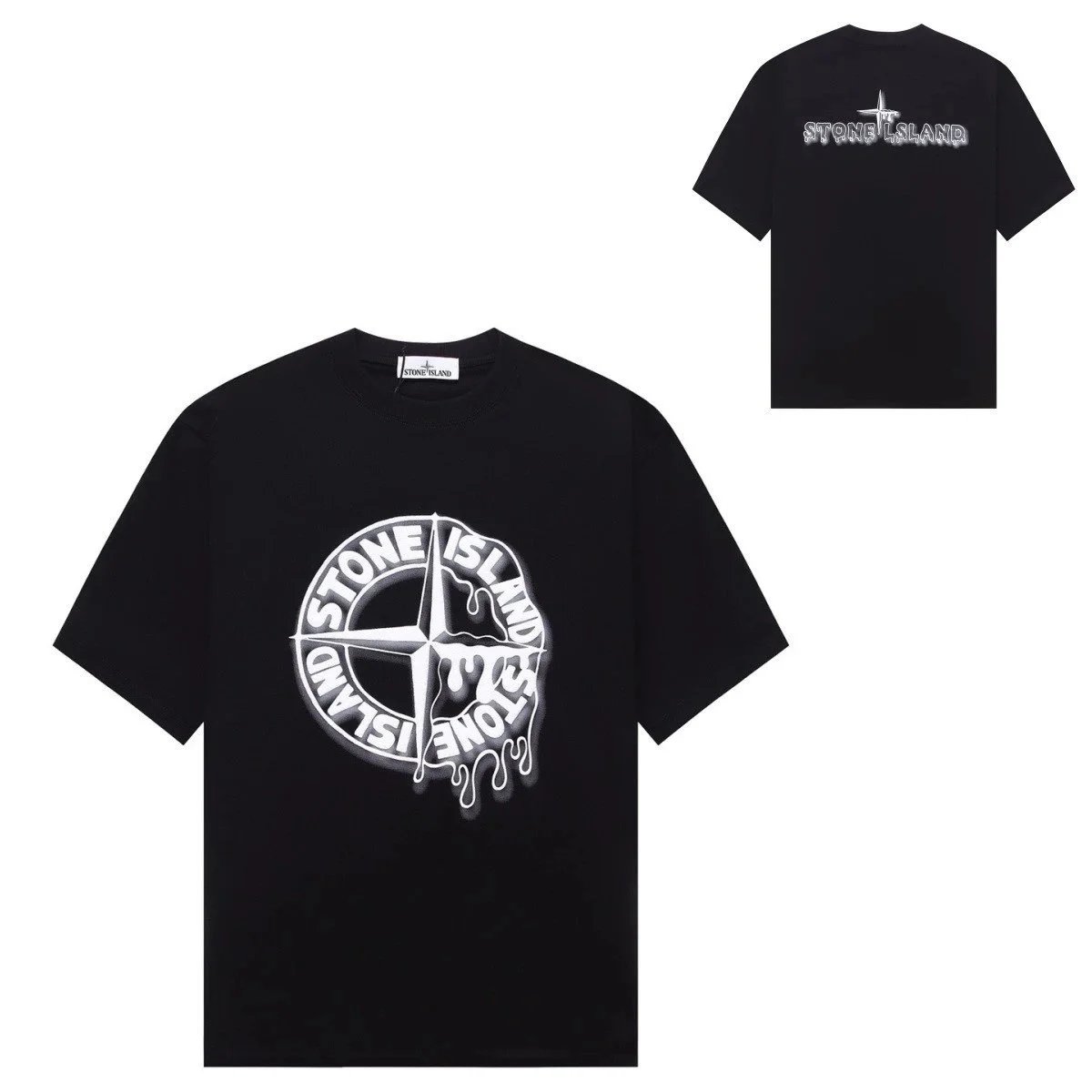 Stone Island Institutional Compass Logo T-Shirt