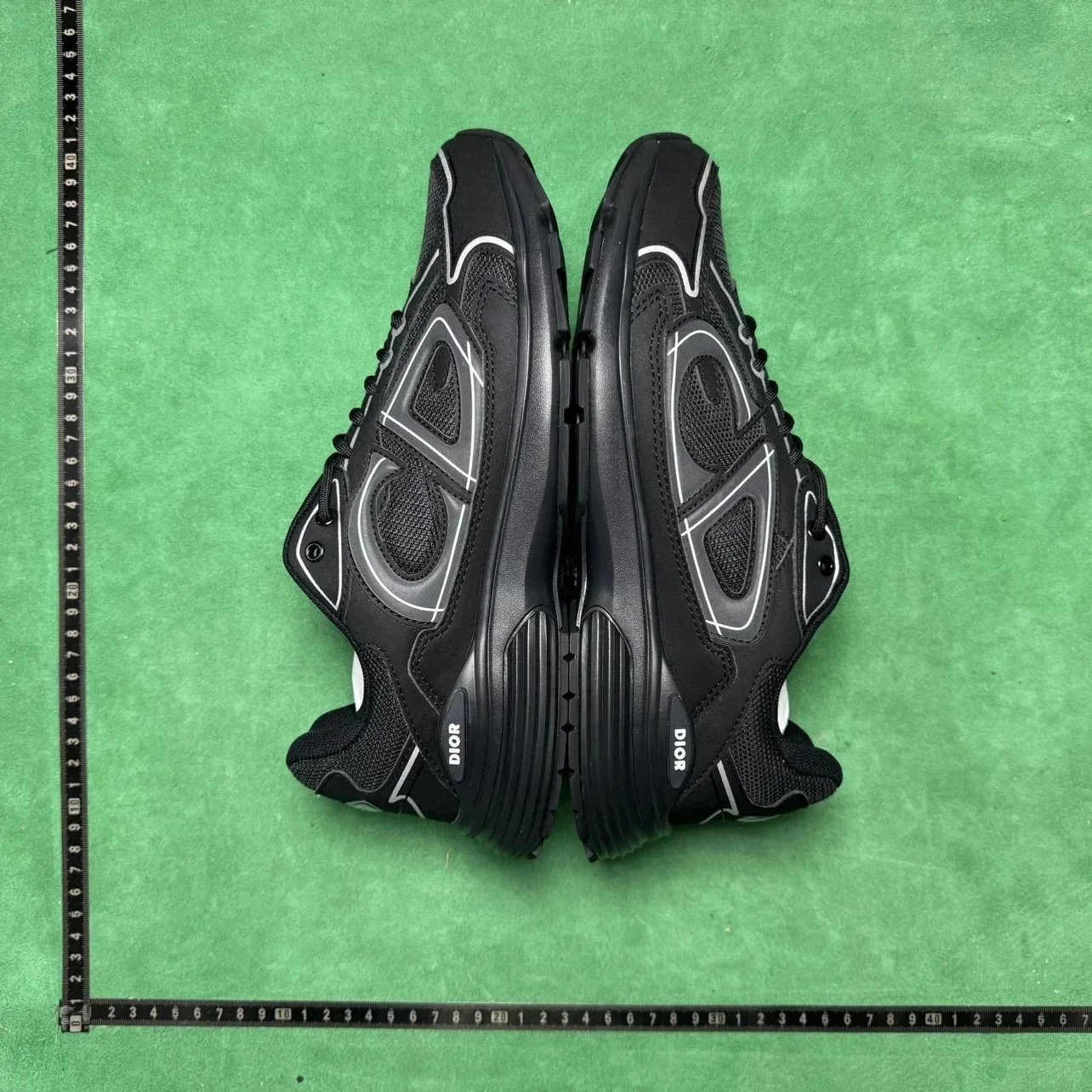 Dior B30 Sneaker Black Mesh and Technical Fabric