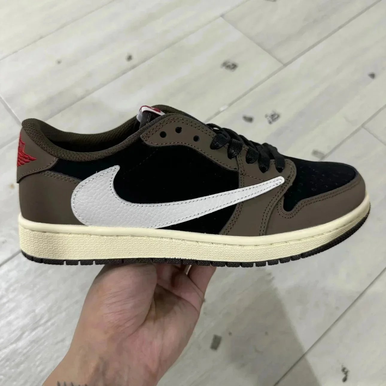 Air Jordan 1 Retro Low OG SP Travis Scott Black Phantom