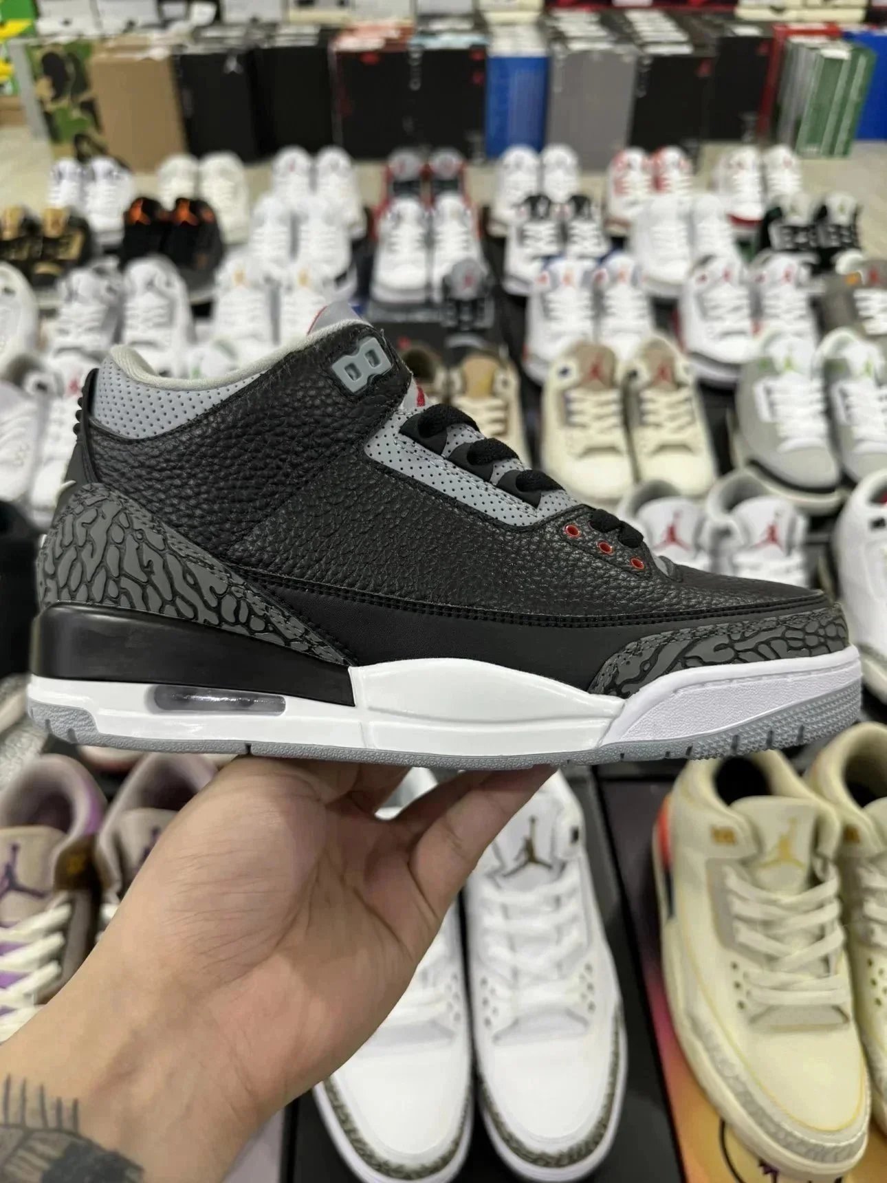 Jordan Air Jordan 3 Retro White Cement Reimagined