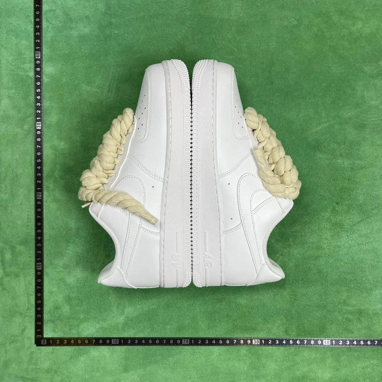 Nike Air Force 1 Low Custom Rope Laces White