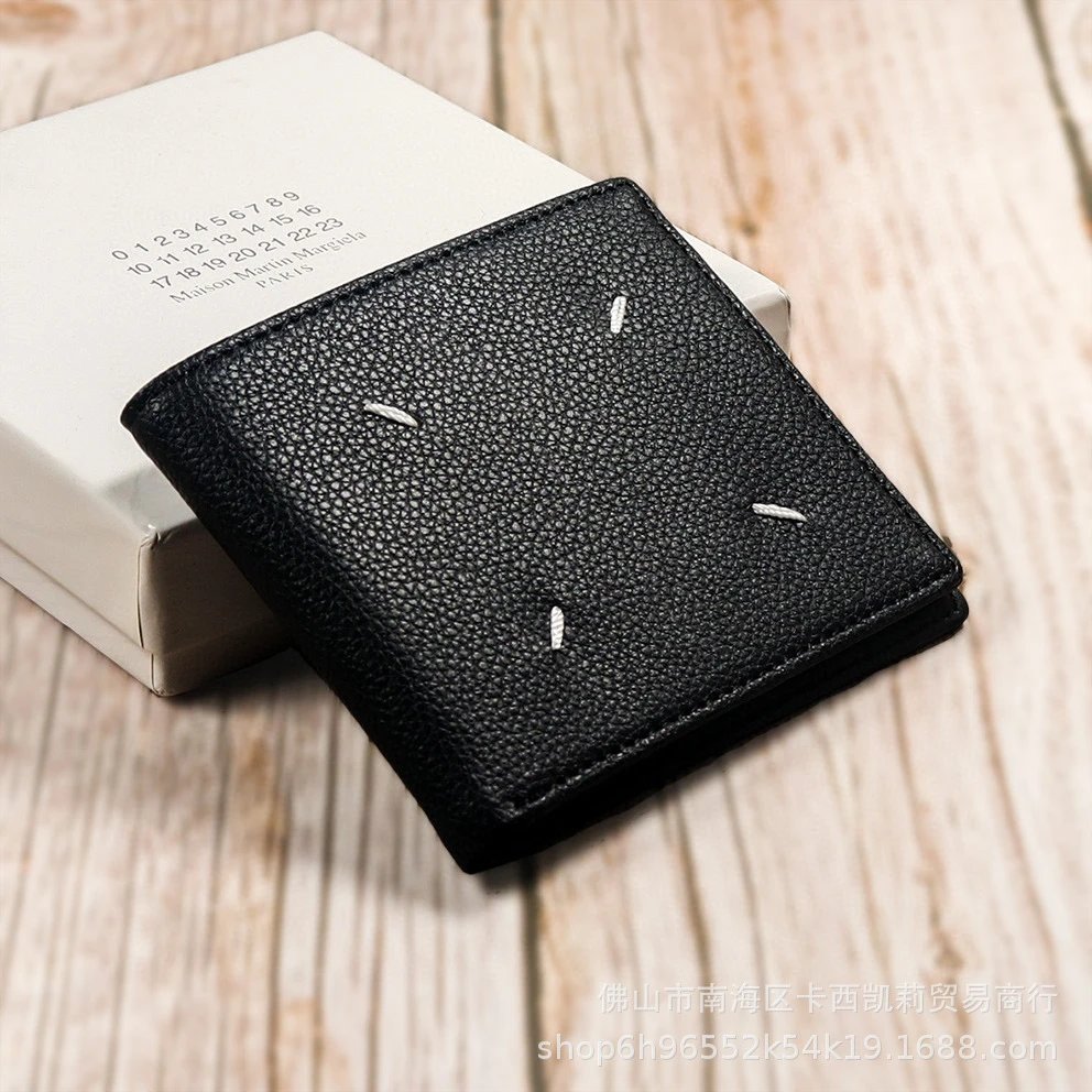 Maison Margiela Four Stitches Bifold Wallet Black