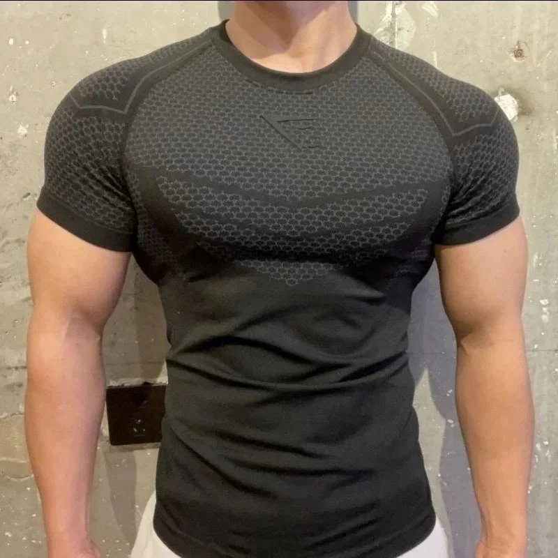 Gymshark Onyx Seamless T-Shirt Grey