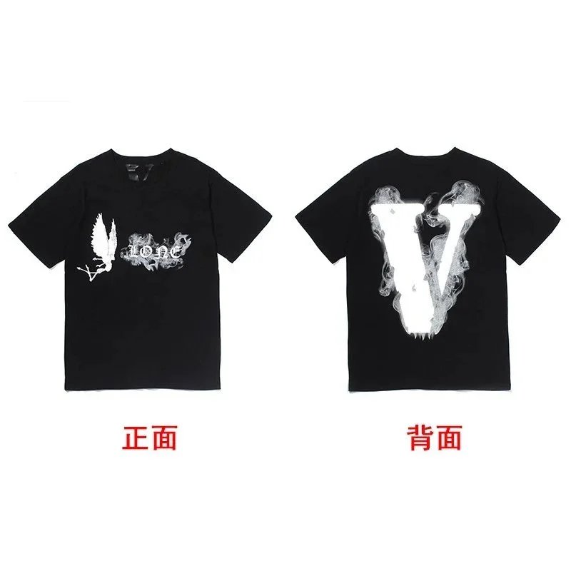VLONE 3M Reflective Staple Tee Black