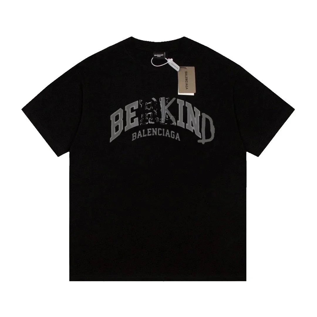 Balenciaga Group Photo Print T-Shirt