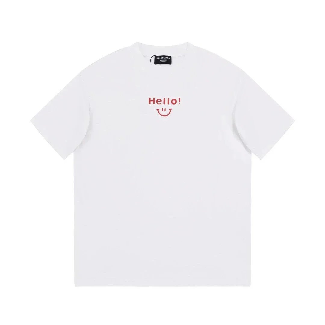 Balenciaga Group Photo Print T-Shirt