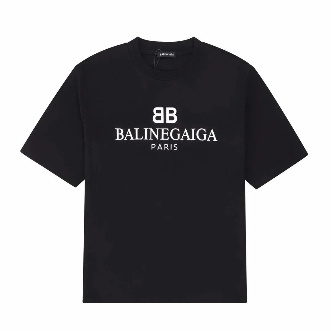 Balenciaga Group Photo Print T-Shirt