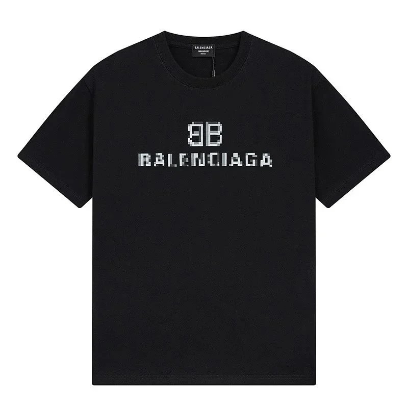 Balenciaga Group Photo Print T-Shirt