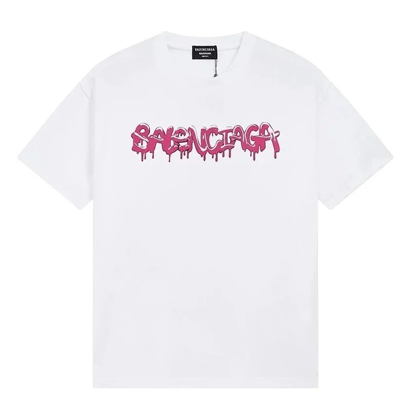 Balenciaga Group Photo Print T-Shirt