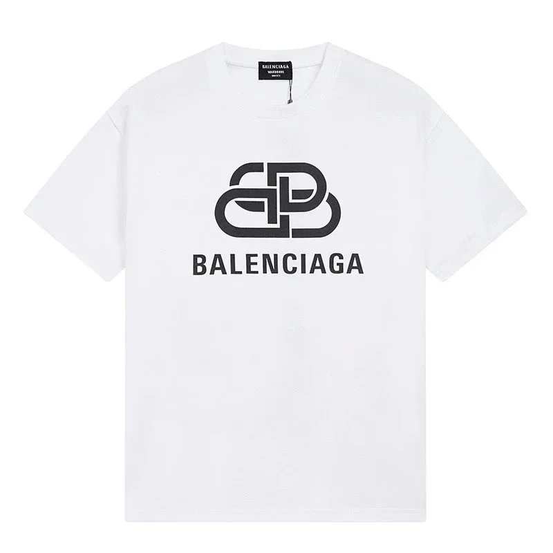 Balenciaga Group Photo Print T-Shirt