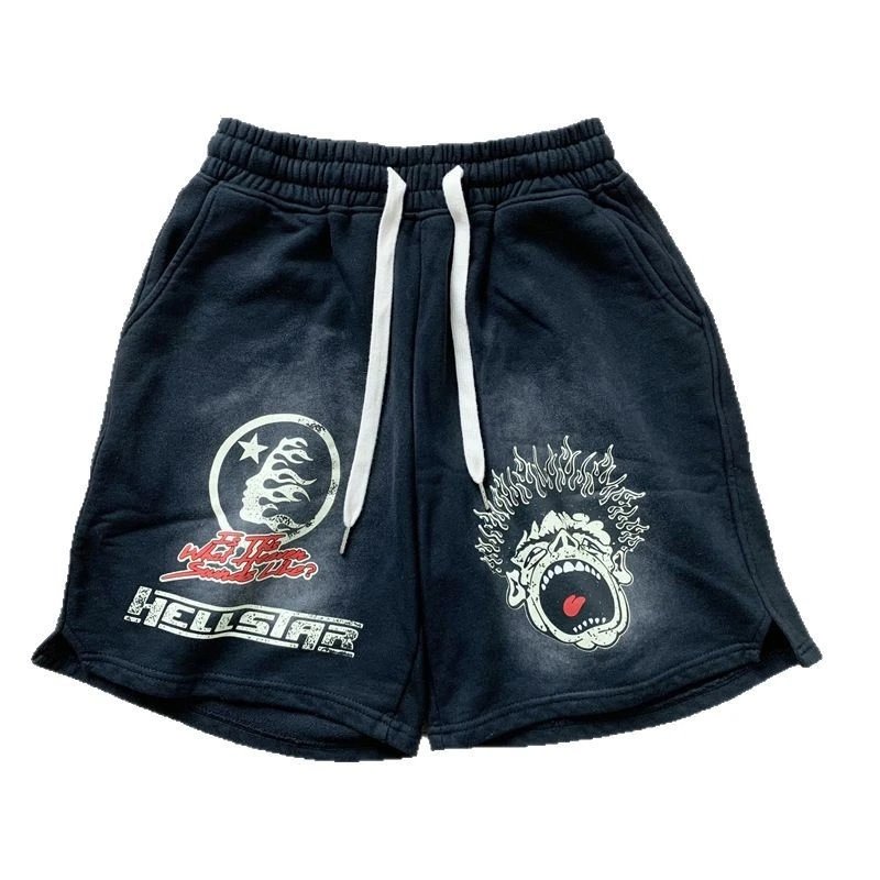 Hellstar Path to Paradise Sweatshorts Black