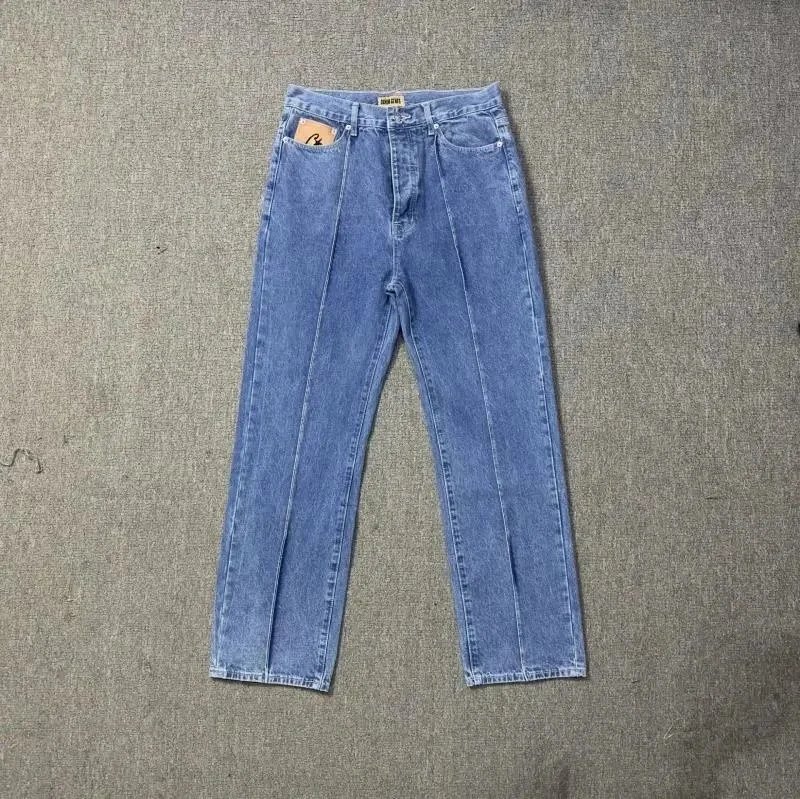 Corteiz C-Star Denim Shorts Azul Desteñido