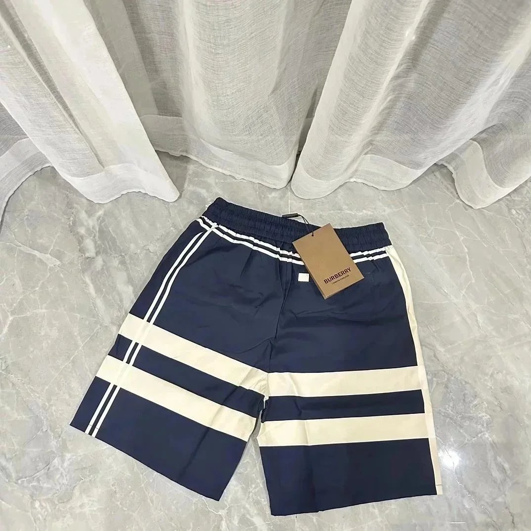 Burberry Equestrian Knight Design Check Swim Shorts