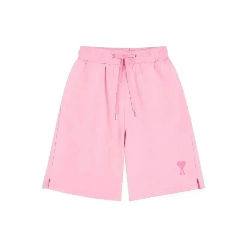 Ami Paris Ami de Coeur Shorts Black