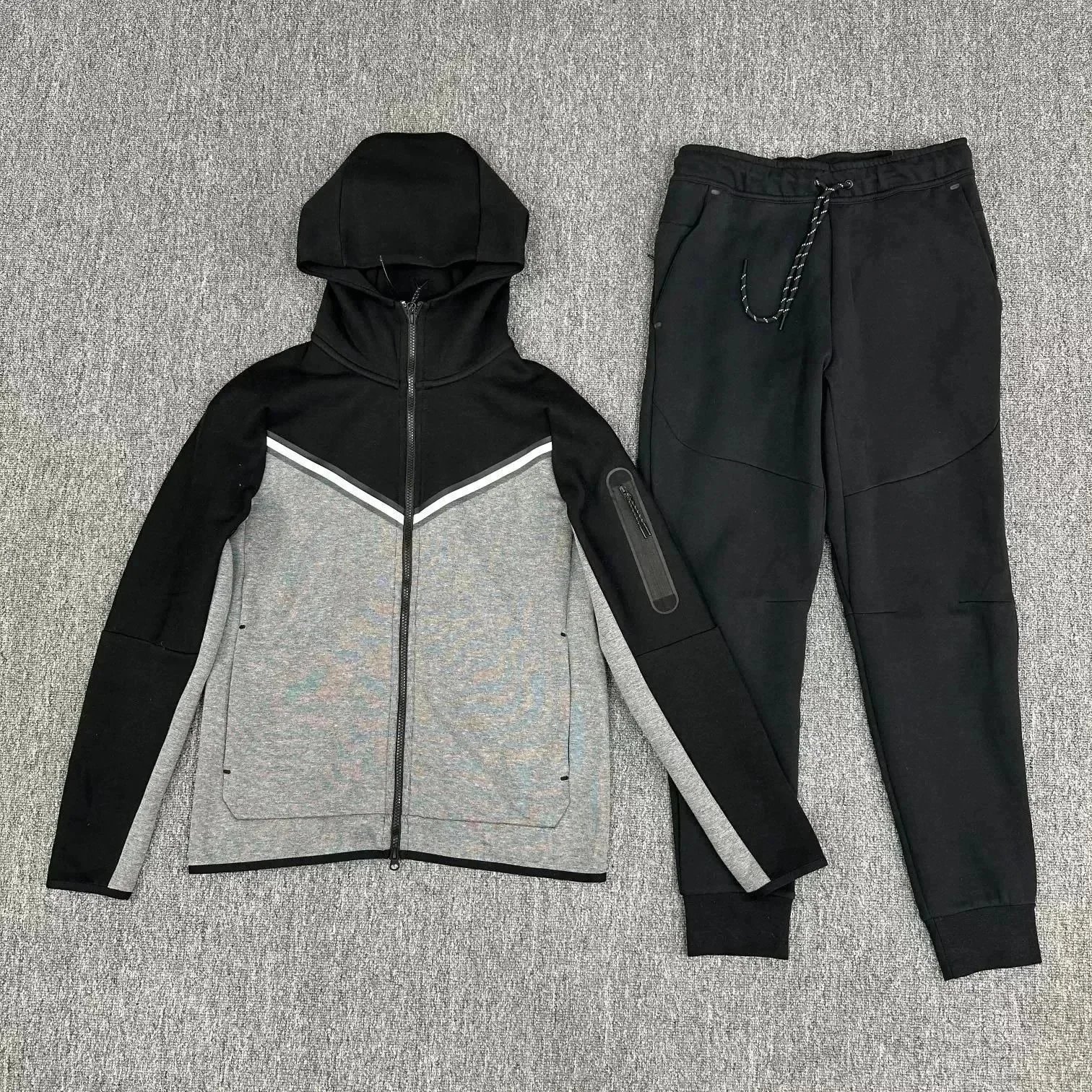 Nike Sportswear Tech Fleece Men's Full-Zip Hoodie & Pants Tracksuit