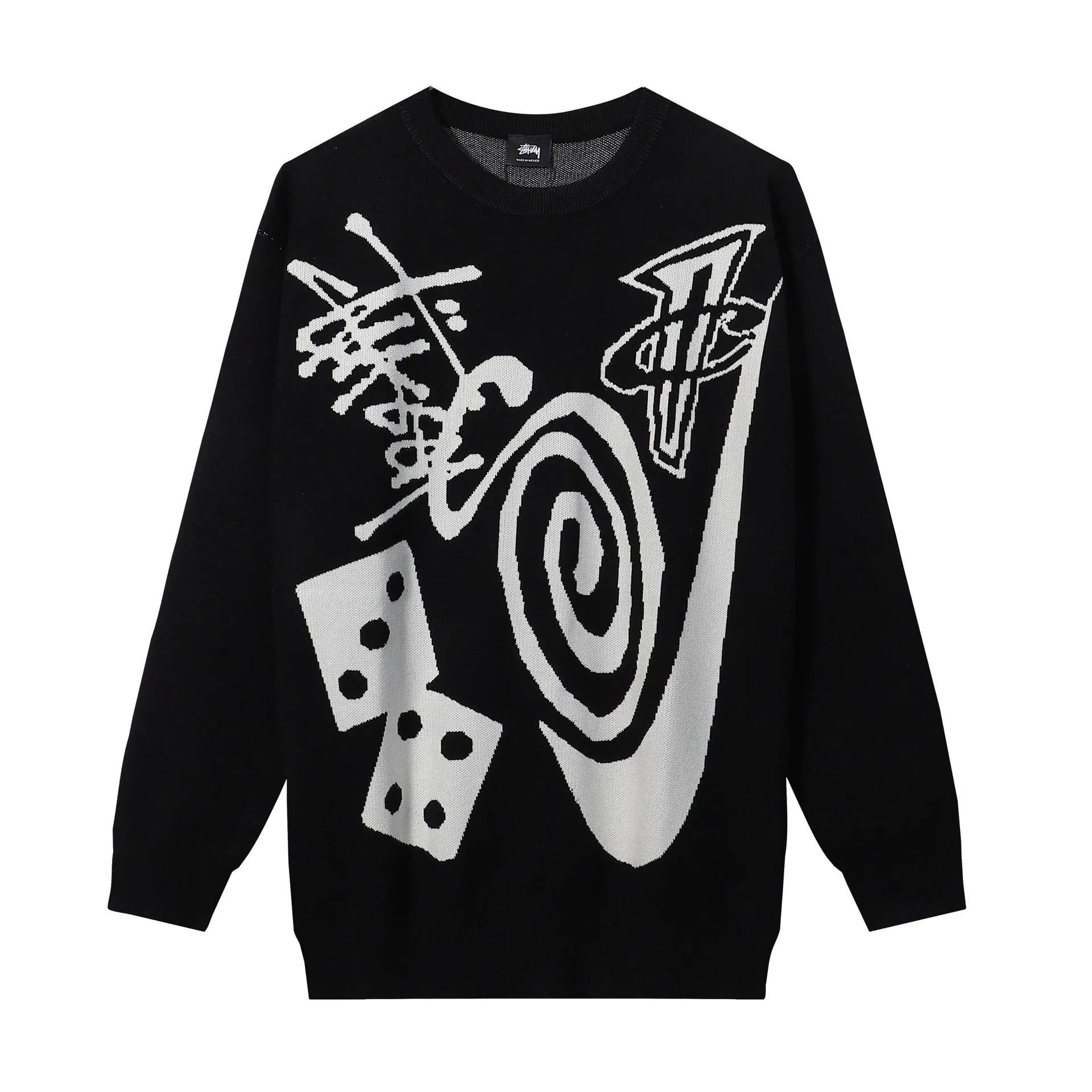 Nike x Stussy Knit Sweater Black