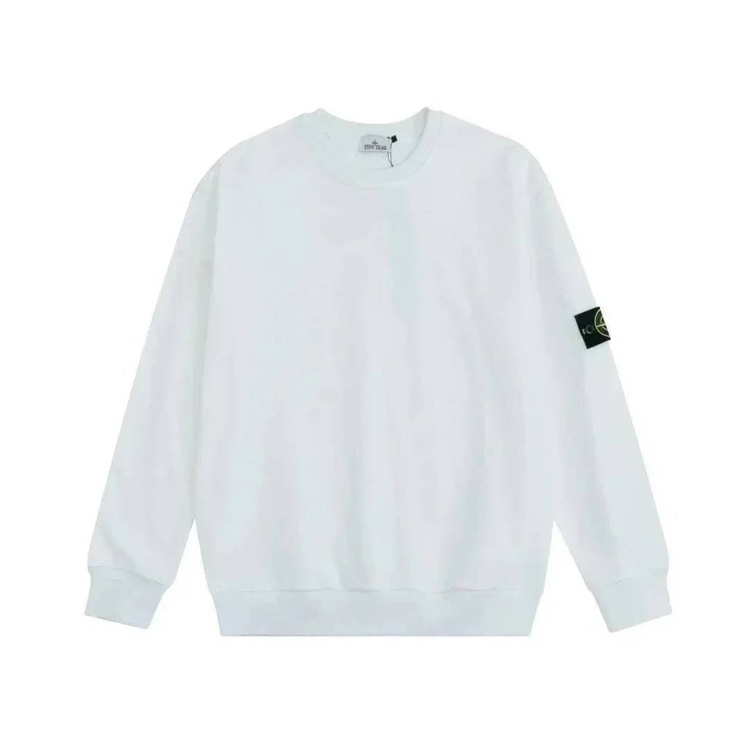 Stone Island Garment Dyed Zip Hoodie Black