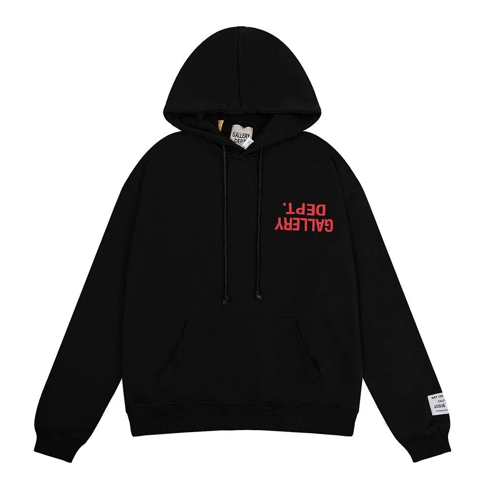 Gallery Dept. Logo Classic Hoodie Beige