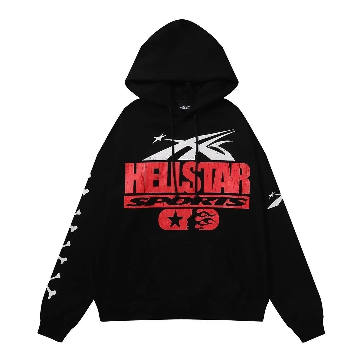Hellstar Hstar Hoodie Black