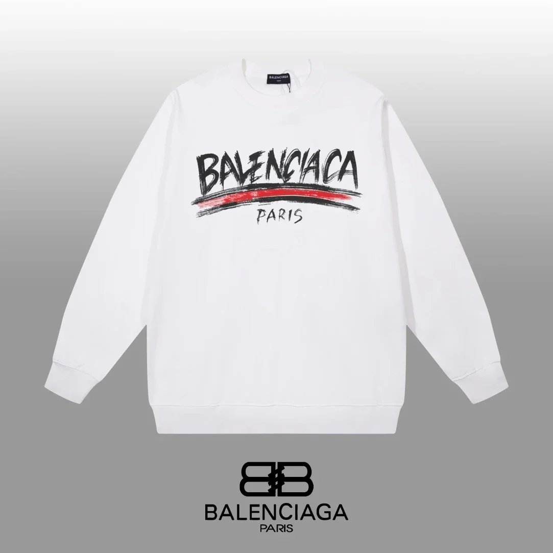 Balenciaga Tokyo Tower Print Crewneck Sweatshirt