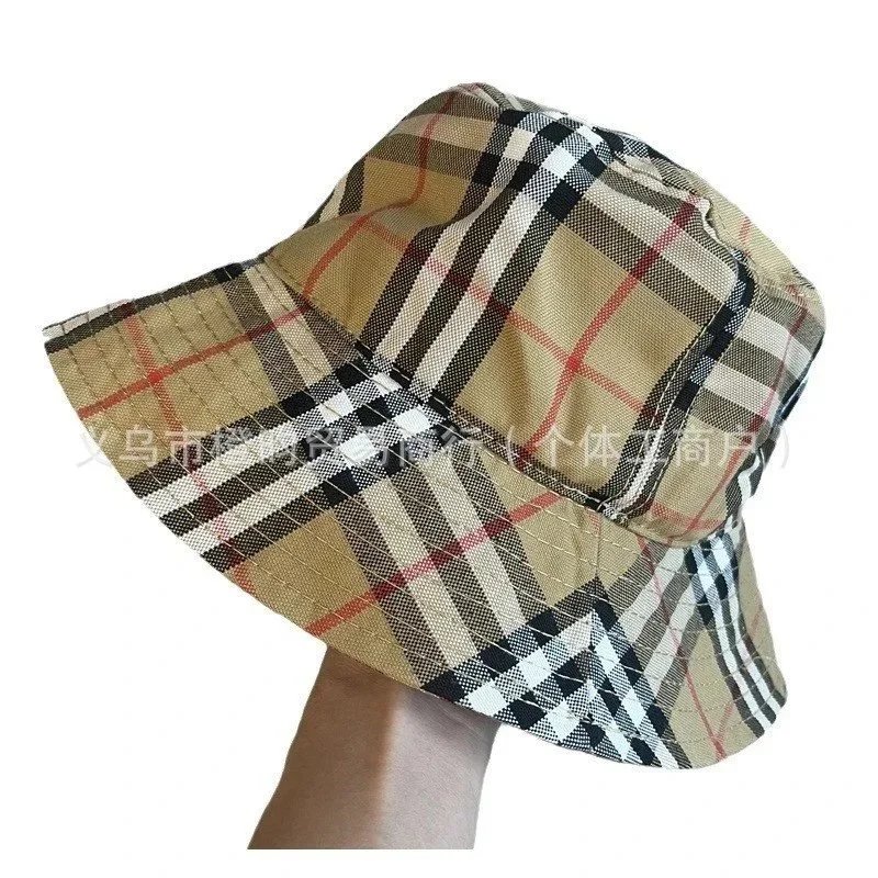 Burberry Logo Detail Vintage Check Cotton Baseball Cap Archive Beige