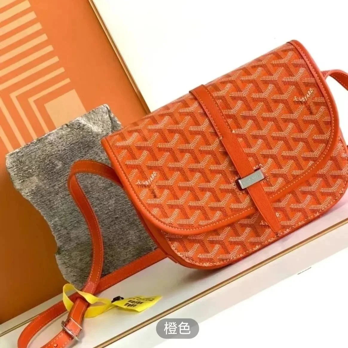 Goyard Belvedere PM Messenger Bag Orange