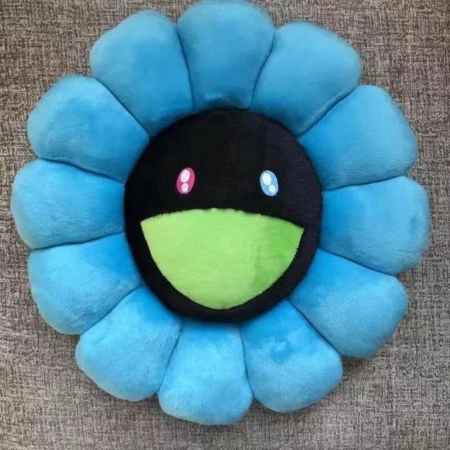 Takashi Murakami Rainbow Flower Cushion