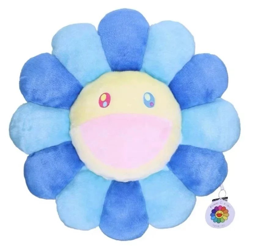 Takashi Murakami Rainbow Flower Cushion