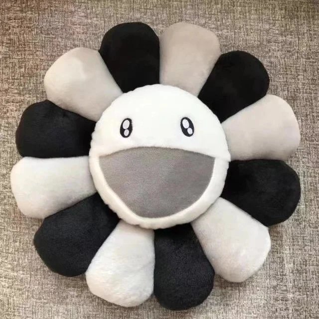 Takashi Murakami Rainbow Flower Cushion