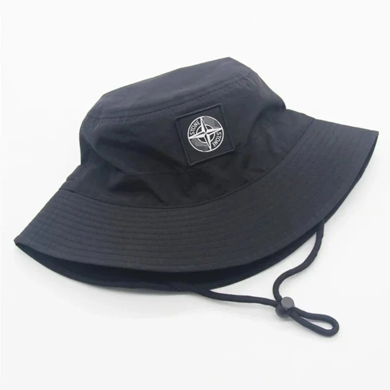 Stone Island Nylon Metal Econyl Bucket Hat Black