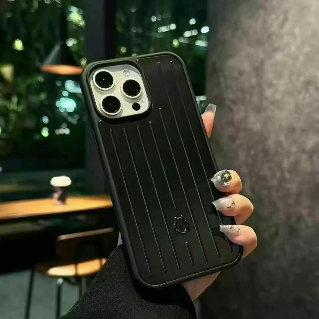 RIMOWA Aluminium iPhone Case Matte Black