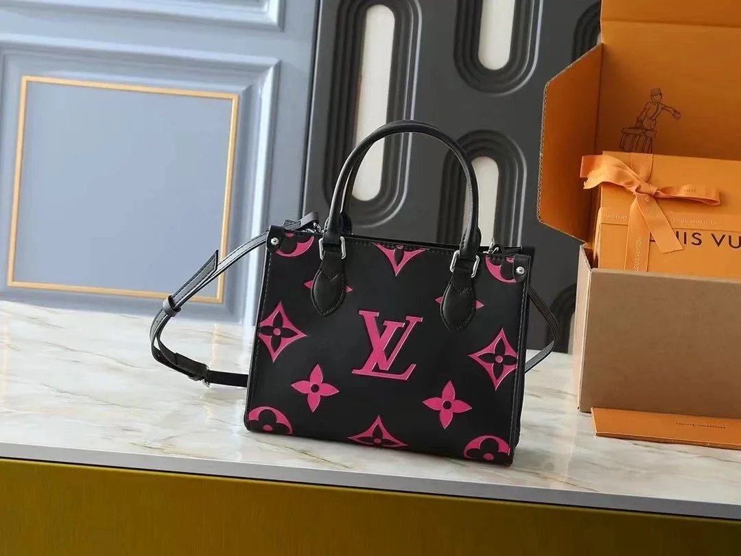 Louis Vuitton OnTheGo Tote Bag Grey