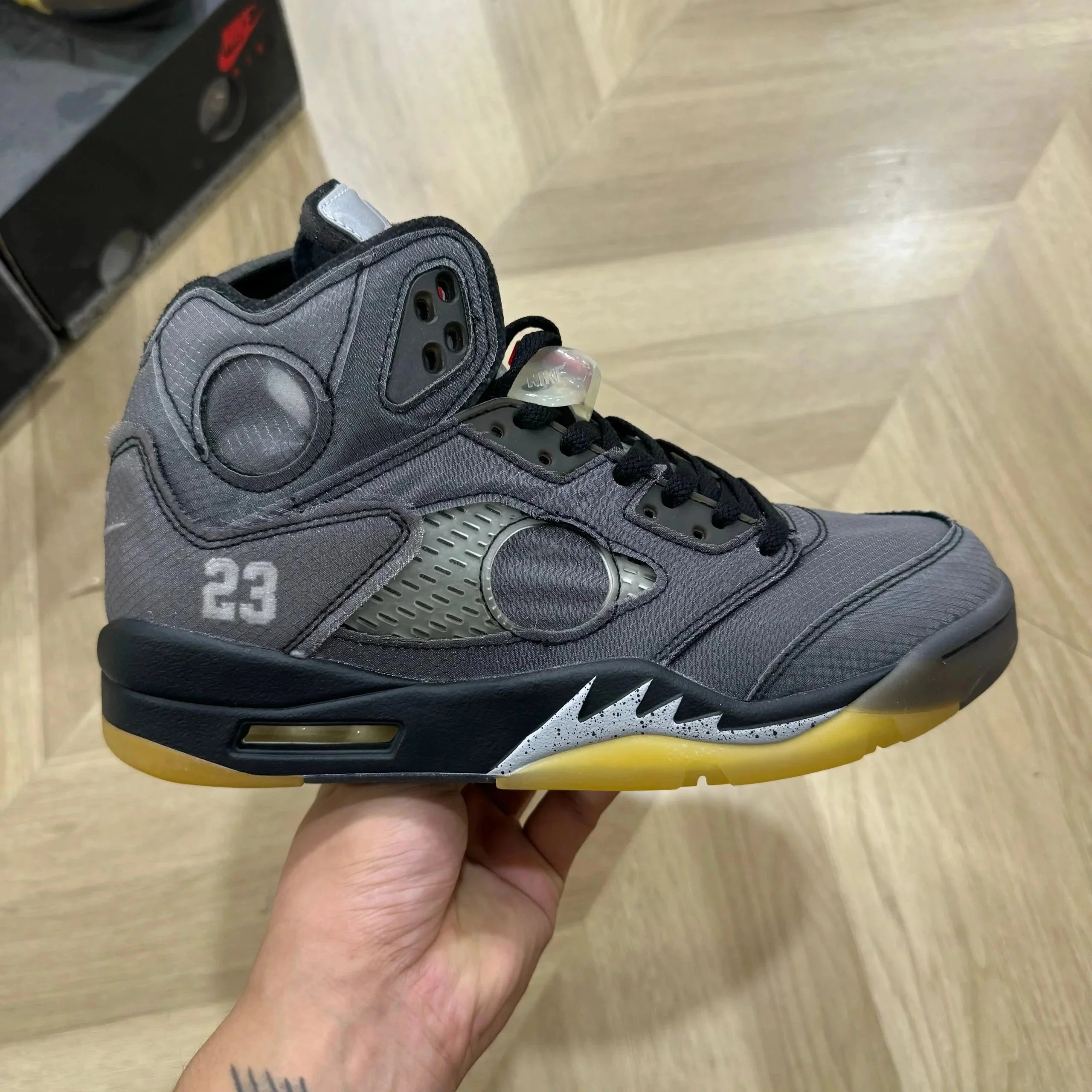 Air Jordan 5 Retro SP Off-White Muslin