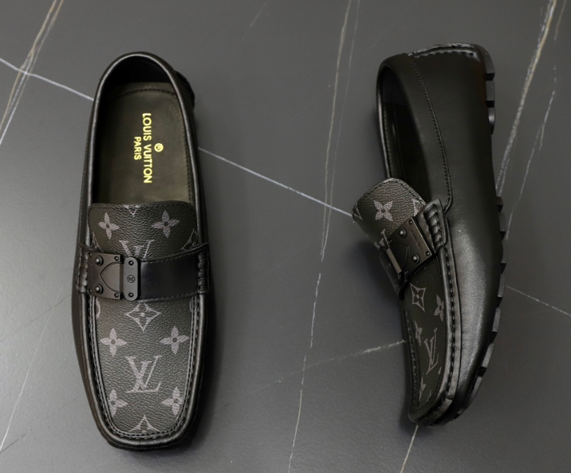 Louis Vuitton Hockenheim Moccasin Damier Graphite